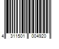 Barcode Image for UPC code 4311501004920