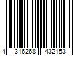 Barcode Image for UPC code 4316268432153