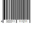 Barcode Image for UPC code 4322211111211