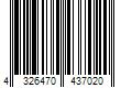 Barcode Image for UPC code 4326470437020