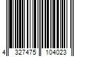 Barcode Image for UPC code 4327475104023