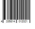 Barcode Image for UPC code 4335814012021