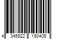 Barcode Image for UPC code 4345922190405