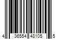 Barcode Image for UPC code 436554481055