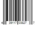 Barcode Image for UPC code 439117038277