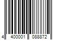 Barcode Image for UPC code 4400001088872