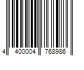 Barcode Image for UPC code 4400004768986