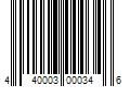 Barcode Image for UPC code 440003000346