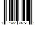 Barcode Image for UPC code 440004750721