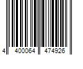 Barcode Image for UPC code 4400064474926