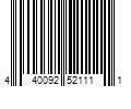 Barcode Image for UPC code 440092521111