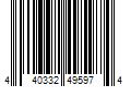 Barcode Image for UPC code 440332495974