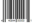 Barcode Image for UPC code 440844000031