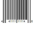 Barcode Image for UPC code 441111111146