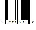 Barcode Image for UPC code 441111771142