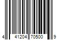 Barcode Image for UPC code 441204705009