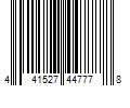 Barcode Image for UPC code 441527447778