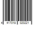 Barcode Image for UPC code 4417018020221