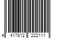 Barcode Image for UPC code 4417812222111