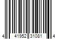 Barcode Image for UPC code 441952310814