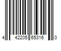 Barcode Image for UPC code 442205653160