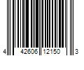 Barcode Image for UPC code 442606121503