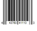 Barcode Image for UPC code 443760411103