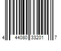 Barcode Image for UPC code 444080332017