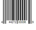 Barcode Image for UPC code 444272000069