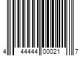 Barcode Image for UPC code 444444000217