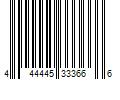 Barcode Image for UPC code 444445333666