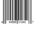 Barcode Image for UPC code 444556018407