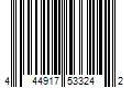 Barcode Image for UPC code 444917533242