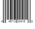 Barcode Image for UPC code 445713004158