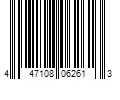 Barcode Image for UPC code 447108062613