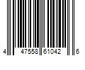 Barcode Image for UPC code 447558610426