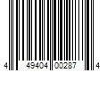 Barcode Image for UPC code 449404002874