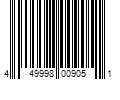 Barcode Image for UPC code 449998009051