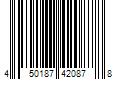 Barcode Image for UPC code 450187420878