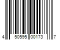 Barcode Image for UPC code 450595001737