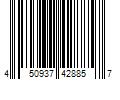 Barcode Image for UPC code 450937428857