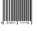 Barcode Image for UPC code 4510011111115