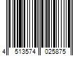 Barcode Image for UPC code 4513574025875