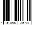 Barcode Image for UPC code 4513915006792