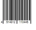 Barcode Image for UPC code 4514812110445