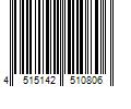 Barcode Image for UPC code 4515142510806