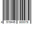 Barcode Image for UPC code 4515445800079