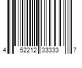 Barcode Image for UPC code 452212333337