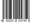 Barcode Image for UPC code 4522831024759