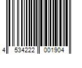 Barcode Image for UPC code 4534222001904